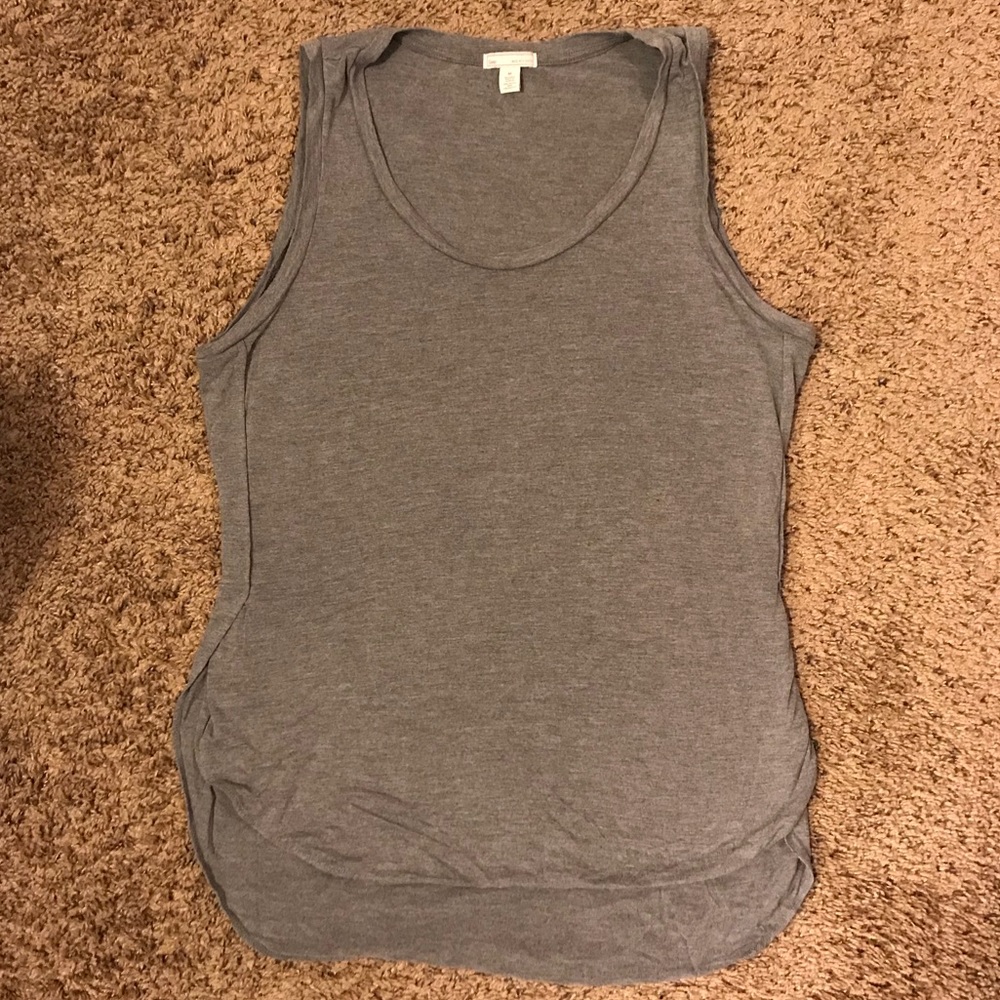 Cute slit side grey tank size M from GAP